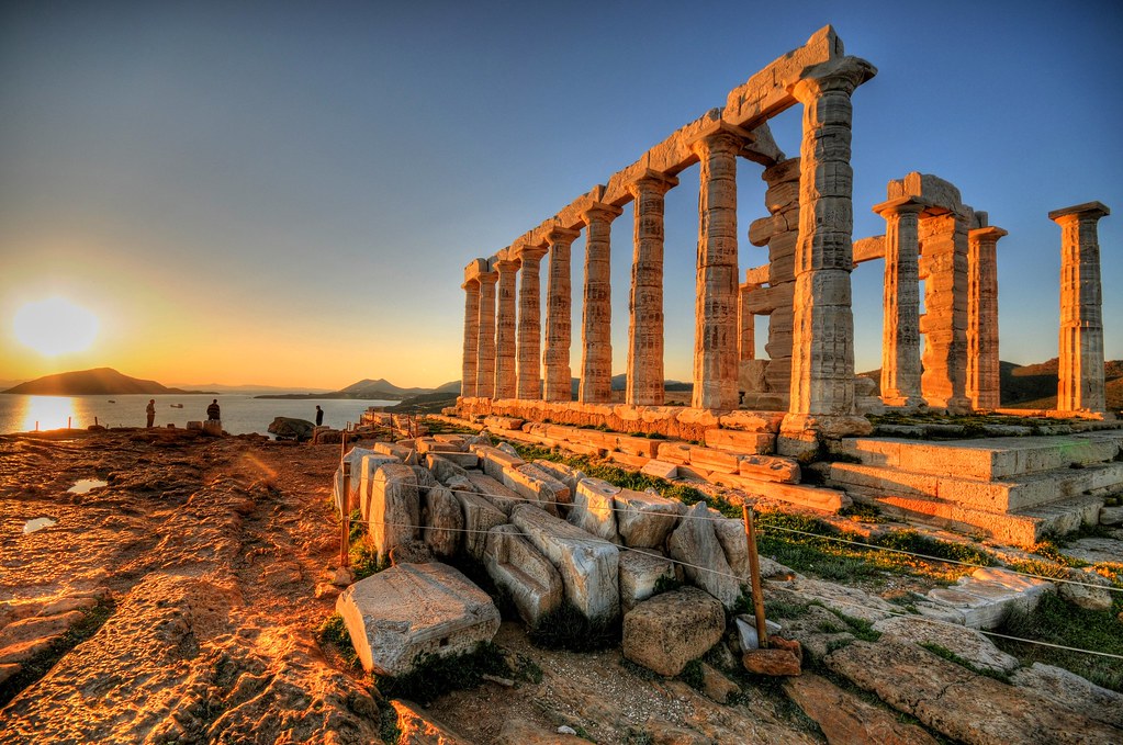 Cape Sounion & the Temple of Poseidon, Greece