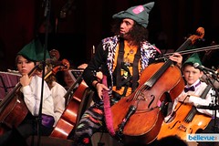 Rushad Eggleston with Youth Orchestra at 2014 Wintergrass Festival