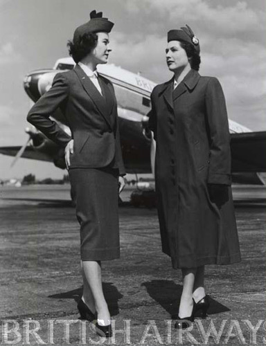 1950s - BEA stewardesses
