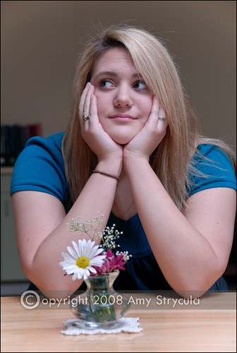 Teen Girl Thinking A teenage girl in a thoughtful pose
