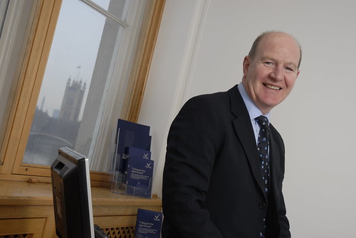 Alistair McLean, CEO FRSB, at his desk