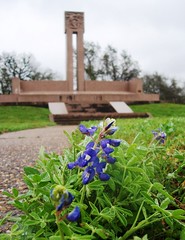 Presidio La Bahia and Fannin Monument, Goliad, Texas - March 6, 2008