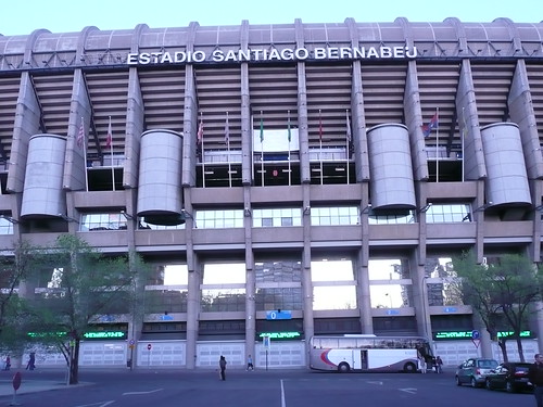 El estadio Santiago Bernabeu