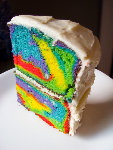 Rainbow cake by Better Than Bacon