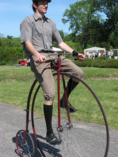 Penny-farthing show