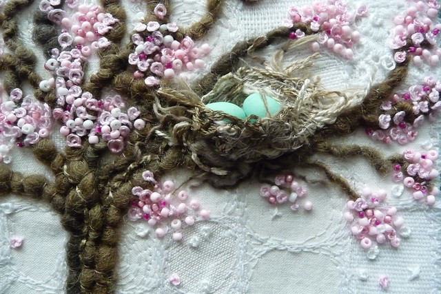 blossom nest, detail