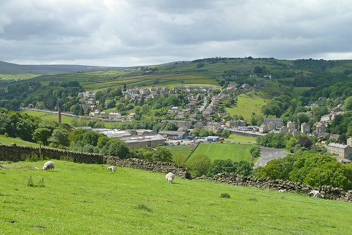 View from Cemetery Road, Holmfirth