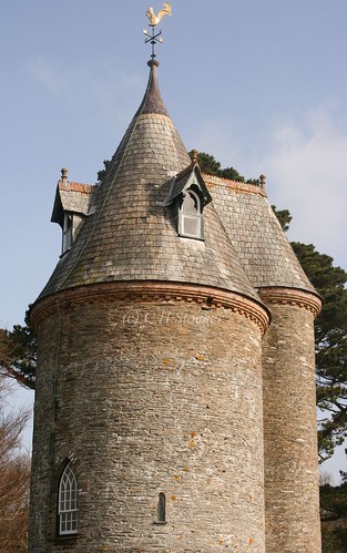 Trelissick Water Tower by Claire Stocker (Stocker Images)