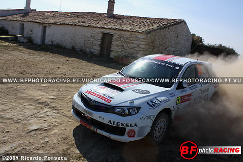 Rally de Portugal 2009 Ott Tanak Subaru Impreza N14
