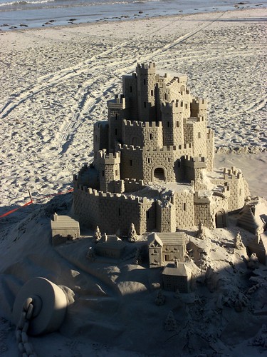A Proper Sand Castle on Jersey