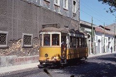 Trams de Lisbonne Ligne 27 (Ligne supprimée le 20-08-1990) (Portugal)