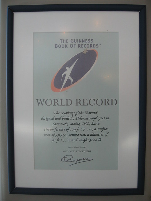 World Record Sign