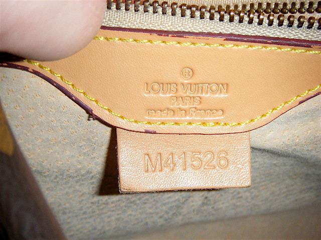 Louis Vuitton; Speedy bag- inner tag & serial number | Flickr - Photo Sharing!