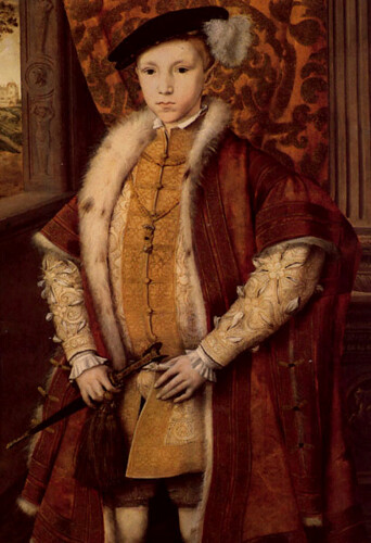 Edward VI 12 October 1537 6 July 1553 became King of England and Ireland 