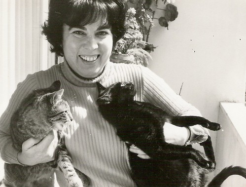 Voninha with her cats