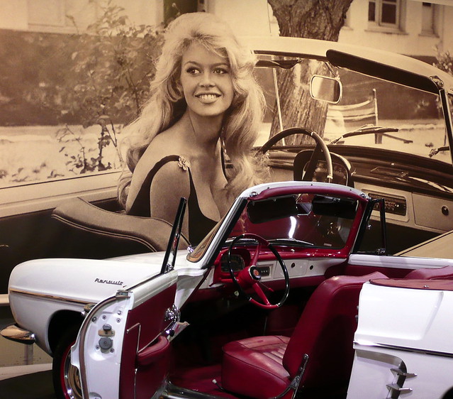 Brigitte Bardot Renault Floride Brigitte Bardot actress 1959