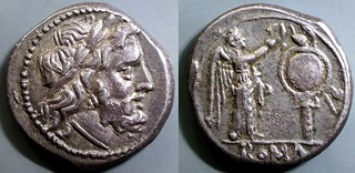 44/1 #9112-33 Anonymous Jupiter Victory trophy Victoriatus