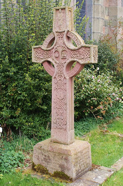 This beautiful Celtic Cross was found in a disused Church in Welshpool