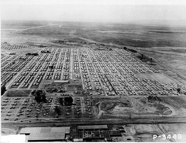 1944 HANFORD TRAILER CAMP - LOOKING SOUTH