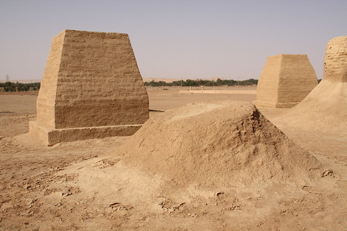 Ahramat al-Hattia Tombs, Germa, Libya