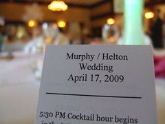 murphy/helton wedding, 2009/04/17
