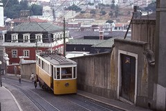 Trams funiculaires de Lisbonne (Anciennes photos) (Portugal)