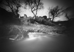 Pinhole images Alloway and Fairlie moor waterfall