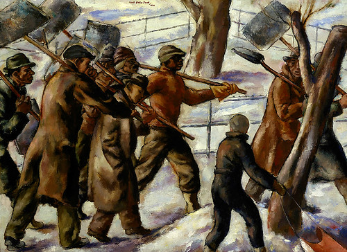 Jacob Getlar Smith: Snow Shovellers, 1934
