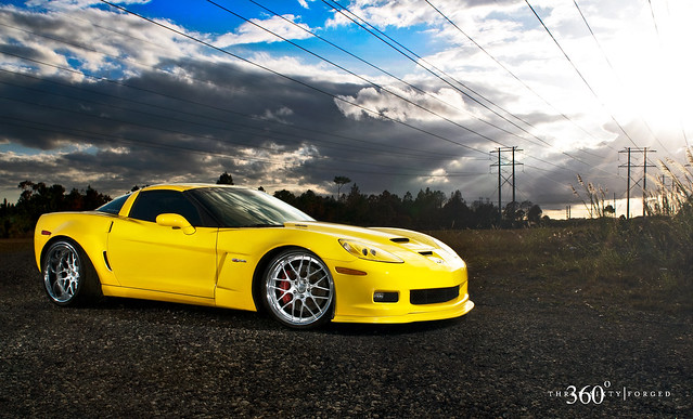 WideBody Corvette Z06 on 360 Forged Mesh 8