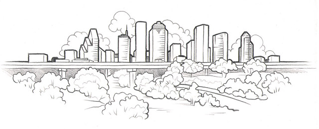 Houston | This Houston, TX skyline has been slightly altered… | Flickr