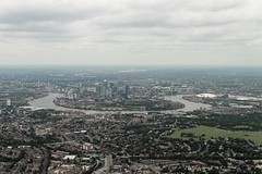 Helicopter Flight over London