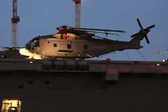 Royal Navy helicopters