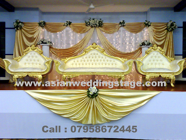 We are quality Asian wedding stage provider with decorating experience 