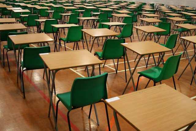 Classroom desks - Flickr CC comedynose