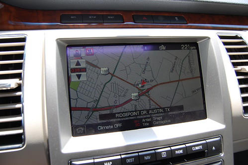 GPS Navigation Screen