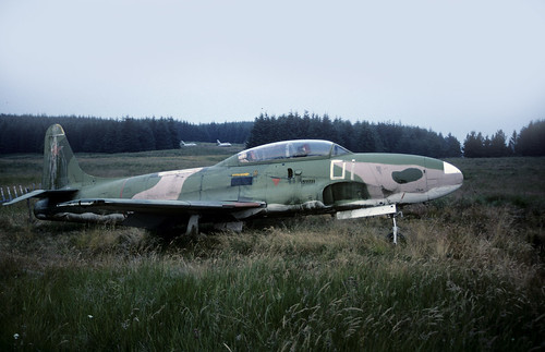T-33: Ex Belgian Air Force T-33A  FT-11 Spadeadam