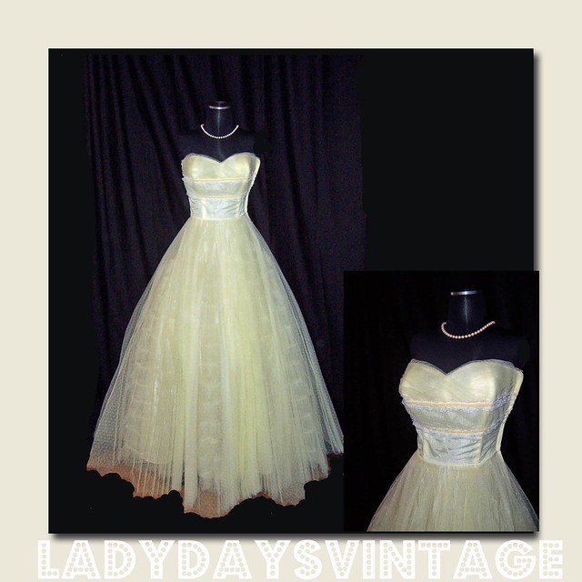 Vintage+tulle+dresses