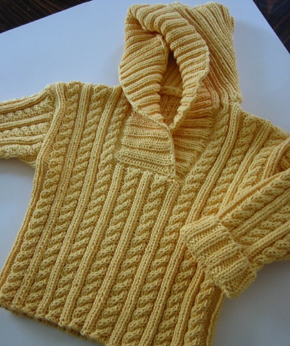 Baby-Bees Sweater pattern - Amy&apos;s Personal Homepage