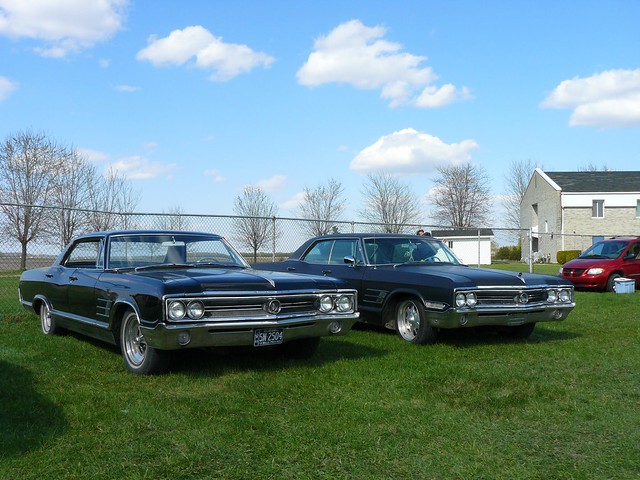 My 1965 Buick Wildcat Custom and another almost identical one I saw today