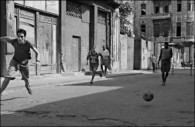 Havana. Football game.