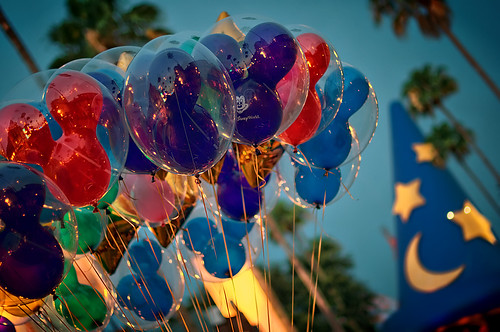 Daily Disney - Hollywood Studios Balloons at Dusk (Explored)