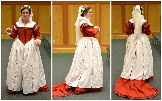 Upper Class Italian, 16th century gown on MorganDonner.com