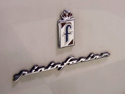 Pininfarina logo Hopelessly pixelated close crop but an undeniably iconic 