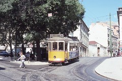 Trams de Lisbonne Ligne 26 (Ligne supprimée le 18-01-1991) (Portugal)