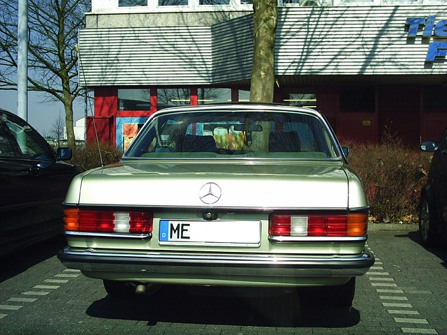Mercedes W123 Coupe Am 31032009