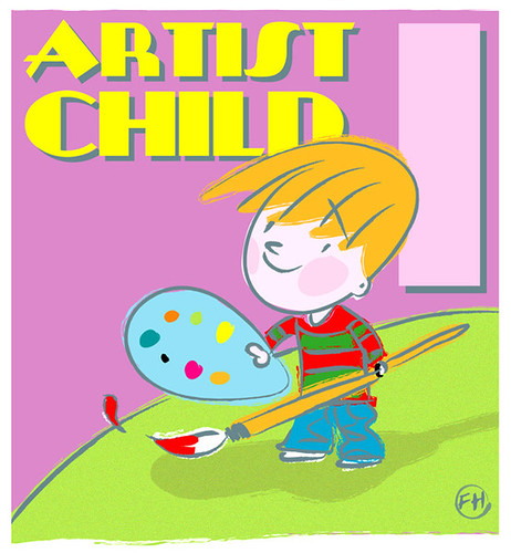 artist child // niño artista by Frank.Hilzerman