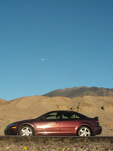 Mazda 6 in Death Valley California