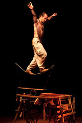 2009 02 13 Au spectacle de l'équilibriste Pascal Rousseau