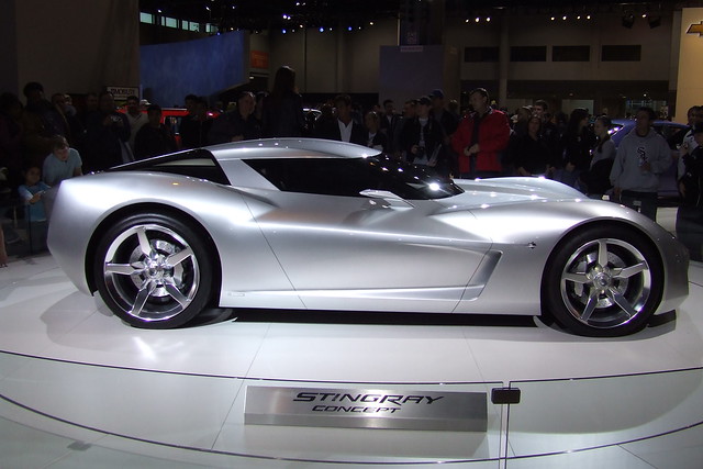 Chevy Stingray Concept Cars at the 2009 Chicago Auto Show