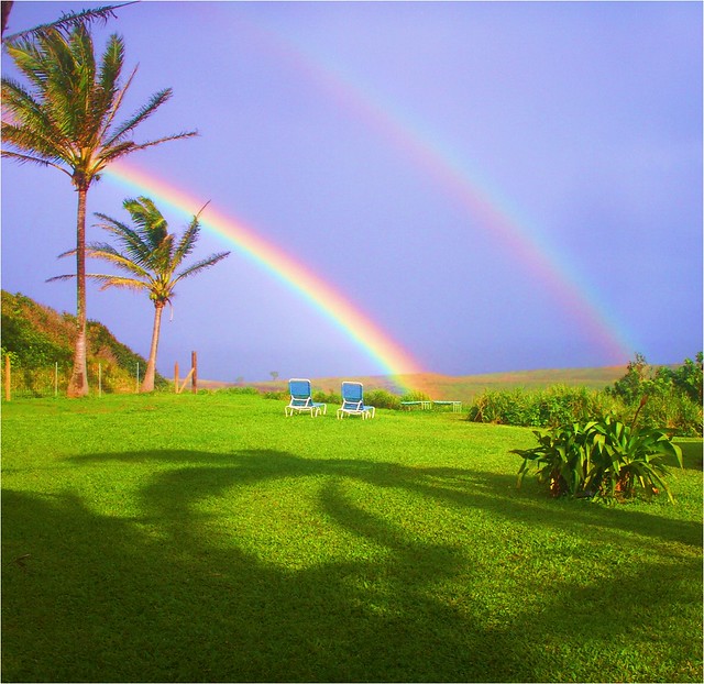 Rainbow Maui Hawaii Lanai Ka'anapali Kapalua Wailea Kihei Hana Road 